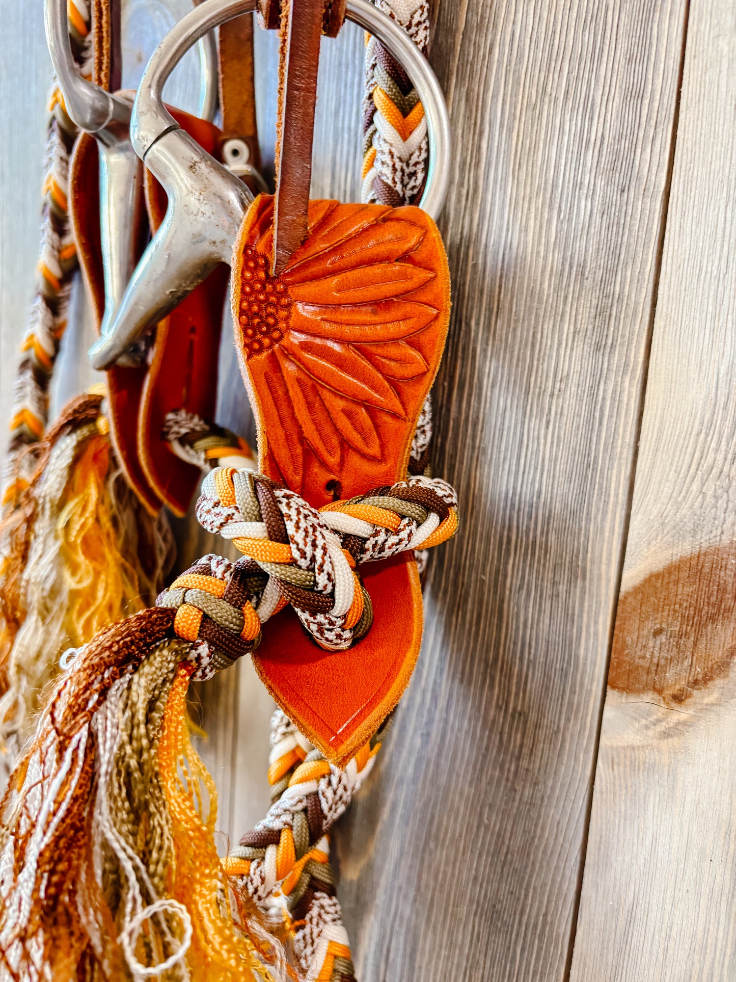 Sunflower - Paracord Loop Reins