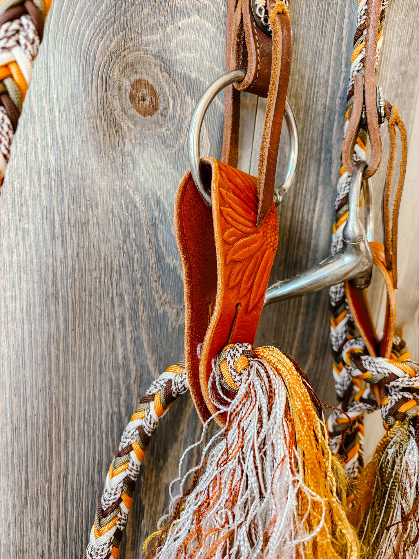 Sunflower - Paracord Loop Reins